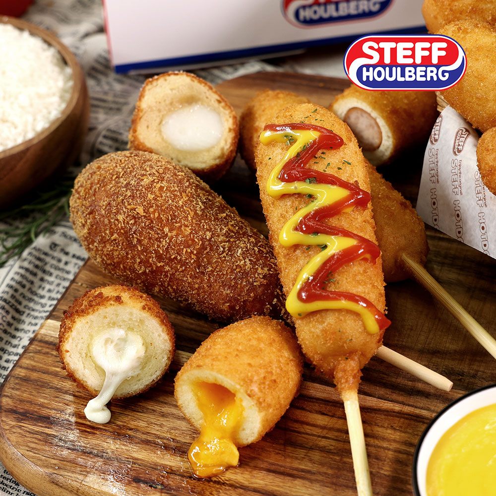 스테프핫도그 크리스피 3개+ 체다 4개+모짜 3개(총10개)