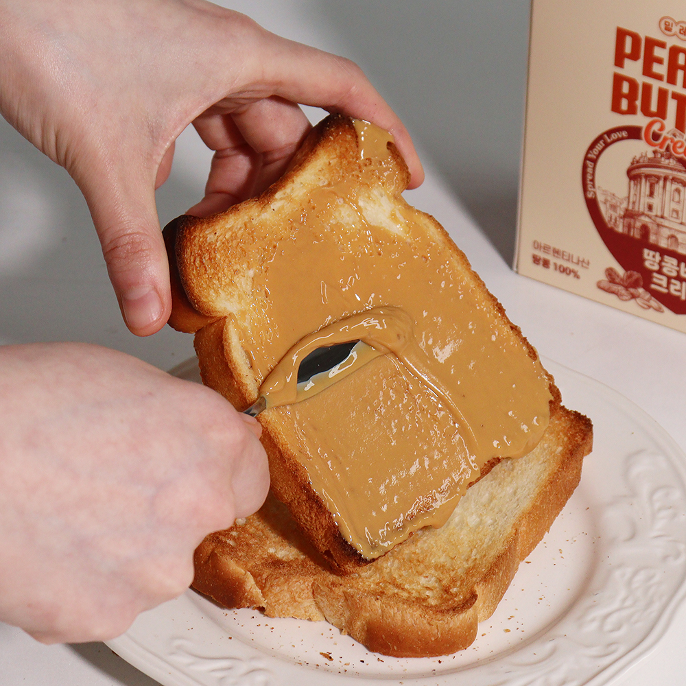 무가당 무첨가 짜먹는 밀레의공방 땅콩버터 크리미 소포장 개별포장 스틱 1박스(30g 10개입)