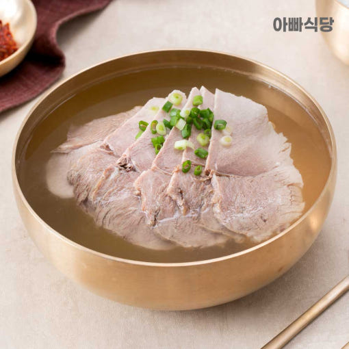 아빠식당 흑돼지 맑은국밥 4팩